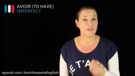 Avoir To Have — Imperfect Tense French verbs conjugated 