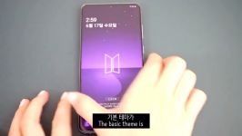 ویدیویی یکی آرمیا Galaxy S20 ورژن BTS منتشر کرده