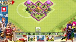 بهترین نقشه Town Hall 6 بازی Clash of Clans