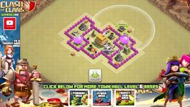 بهترین نقشه Town Hall 6 بازی Clash of Clans