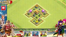 بهترین نقشه Town Hall 5 بازی Clash of Clans