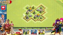 بهترین نقشه Town Hall 5 بازی Clash of Clans