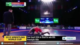 Iran beats US to win 2015 Wrestling World Cup