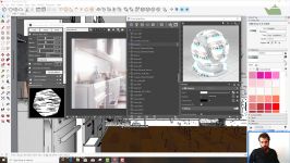 آموزش طراحی آشپزخانه کابینت اسکچاپ ویری اتوکد vray sketchup autocad