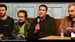 حمید ناصحی نظراتی پیرامون وضعیت تهیه‌کنندگی در موسیقی ایران در نشست «عطف»