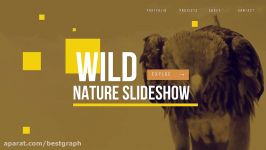 پیش نمایش پروژه اسلایدشو پرنزیشن Wild Nature Presentation برای افترافکت