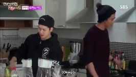 Roommate S2 E19 2PMs Taecyeon visiting the Roommate