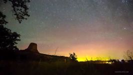 پایان راه» تایم لپسی جدید زیبا آسمان شب