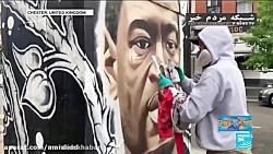 دیوارنگاره های فلوید آمریکا تا سوریه