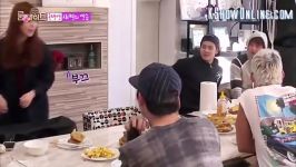 Roommate S2 Ep 19 Jackson and Youngji at breakfast with