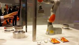 collaborative robot from Kuka at Hanover 2015