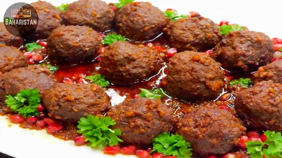 طرز تهیه کوفته ترش شیرین غذای سنتی ایرانی