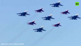 Moscow Prepping   V day parade rehearsals