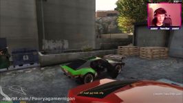 بازم دیوونه بازی دام در GTA V..عجججب آدمیه