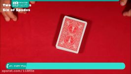 آموزش شعبده بازی پاسور  شعبده بازی ورق ترفند کارت ریاضی 28423118 021