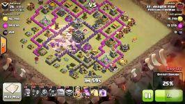 Clash of Clans 3 star Attack Th9 GOWIPE