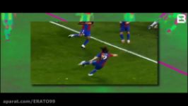 Leo messi skill and goal against Real madrid