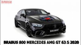 BRABUS 800 Mercedes AMG GT 63 S 2020