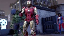 تریلر بازی PS4 Marvels Avengers  Co op War Zones