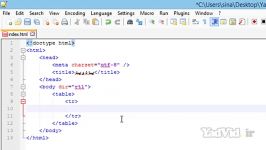 آموزش html css مقدماتی yadvid.ir  جلسه یازدهم
