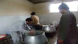 افتتاح مسجدالنبی محله تسکا آشپزخانه