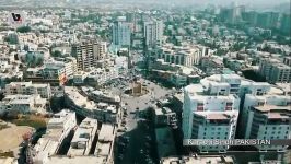 تصاویر هوایی شهر کراچی پاکستانبزرگترین شهر پایتخت پیشین پاکستان