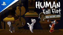 انسان سقوط آزاد  کارخانه 2020 Human Fall Flat  Factory تریلر بازی