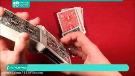 آموزش شعبده بازی پاسور  شعبده بازی ورق ترفند کارت مبادله 02128423118