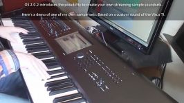 Keyboard Korg Kronos X Sampel StreamingGhost Ship