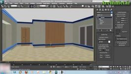 آموزش استفاده مدیفایر آنرپ در نرم افزار 3dsmax