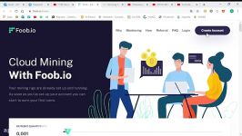 dssminer.com cloudmining and automated trader BOT Foob.io  Nova Mineradora de