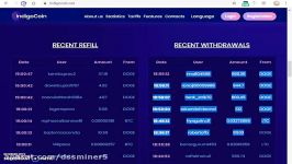 dssminer.com cloudmining and automated trader BOT IndigoCoin   New Free Bitcoi