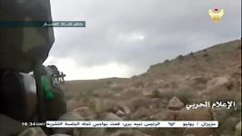 لحظه هایی درگیری شدید حزب الله ارتش سوریه در قلمون