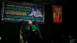 سید مصطفی میرزاییروضه امام موسی کاظمهییت فاطمیون جم