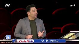 اجرای منصور نادری در مرحله دوم عصر جدید نمایش دوچرخهاقا خیلی یارو باحاله