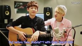 Exo Chanyeol and Henry 1 4 3I Love You guitar