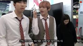 BANGTAN BOMB Trot rookies on standby time of rehearsal  BTS 방탄소년단480P 1