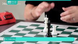 آموزش شطرنج  شطرنج مبتدی  تکنیک های شطرنج کیش مات بوسیله شاه قلعه