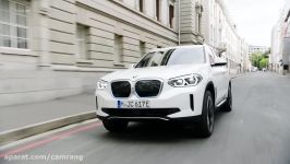 شاسی بلند تمام الکتریکی تیزر معرفی BMW iX3 مدل 2021