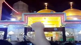 لیلة امس فی الکاظمیه المقدسه