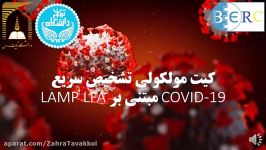 کیت تشخیص سریع مولکولی COVID 19 بر پایه LAMP LFA