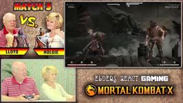 گیم پلى mortal kombat X فراد مسن