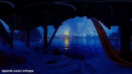 فیلم واقعیت مجازی آرامبخش دریای مهتابی