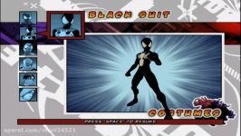 لباس Black Suit برای بازی Ultimate Spider Man