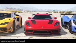 رقابت سریع ترین ماشین های GTA5