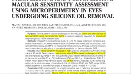 Macular Sensitivity after SO removal