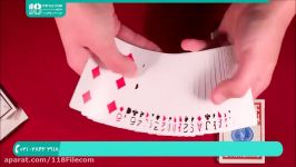 آموزش شعبده بازی پاسور  شعبده بازی ورق ترفند کارت ساده 02128423118