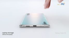 وید‌ئوی معرفی رسمی گوشی سامسونگ مدل Galaxy Note 10