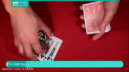 آموزش شعبده بازی  شعبده بازی پاسور کارت  تردستی ترفندهای جادویی ورق