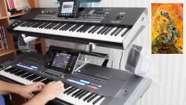 نوازندگی Yamaha Tyros5 تست سمپل تار